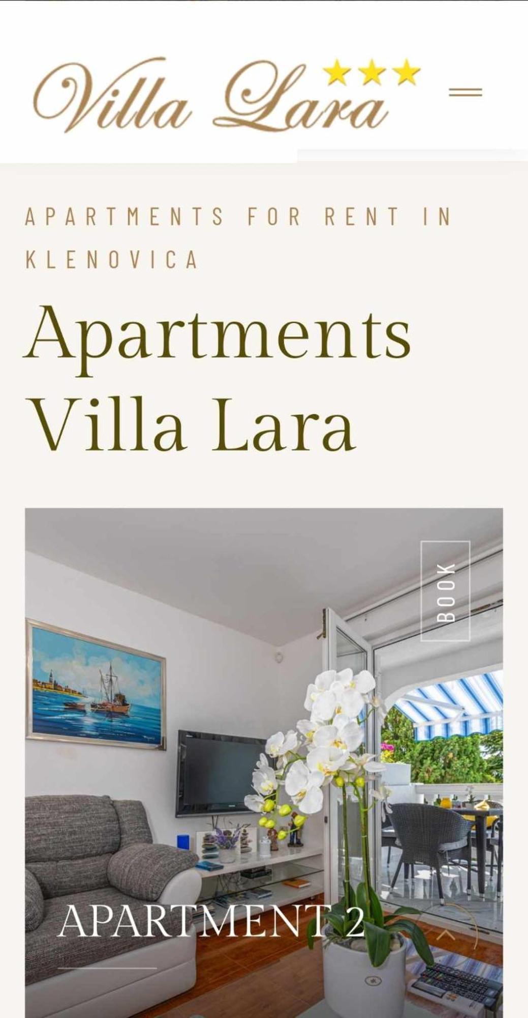 Villa Lara Кленовица Экстерьер фото